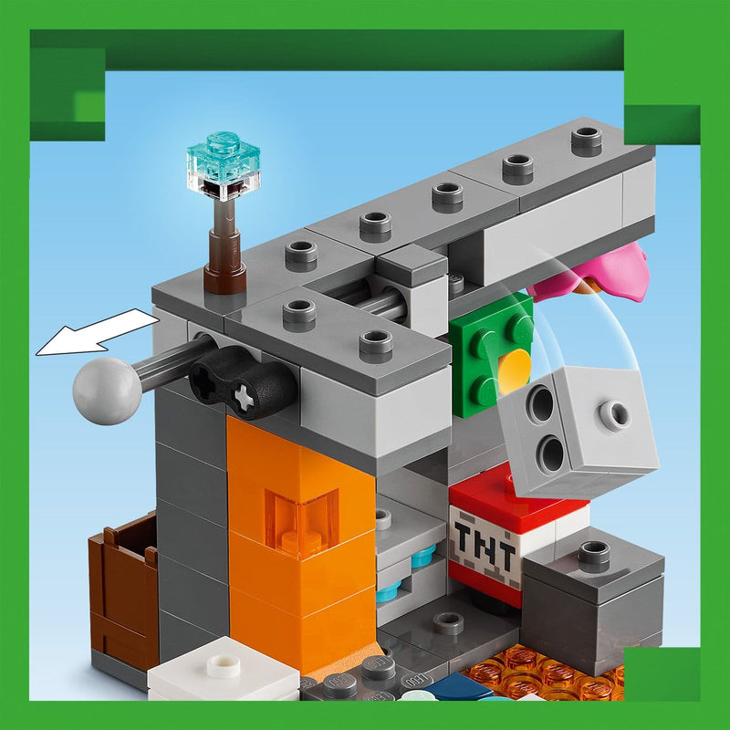 Lego Minecraft 21274 The Warden Encounter Playset for Ages 7 and Up, in display