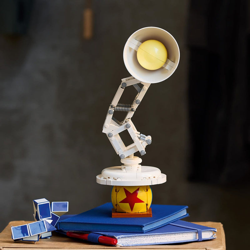 Lego Ideas 21357 Disney Pixar Luxo Jr. Building Set for Ages 18 and Up, side angle