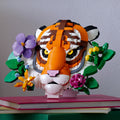 Lego Art 31217 The Fauna Collection - Tiger 3D Wall Art for Ages 18+, side angle