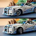 Lego Technic 42210 2 Fast 2 Furious Nissan Skyline GT-R (R34) Ages 18+, rear view