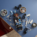 Lego Technic 42210 2 Fast 2 Furious Nissan Skyline GT-R (R34) Ages 18+, close-up detail