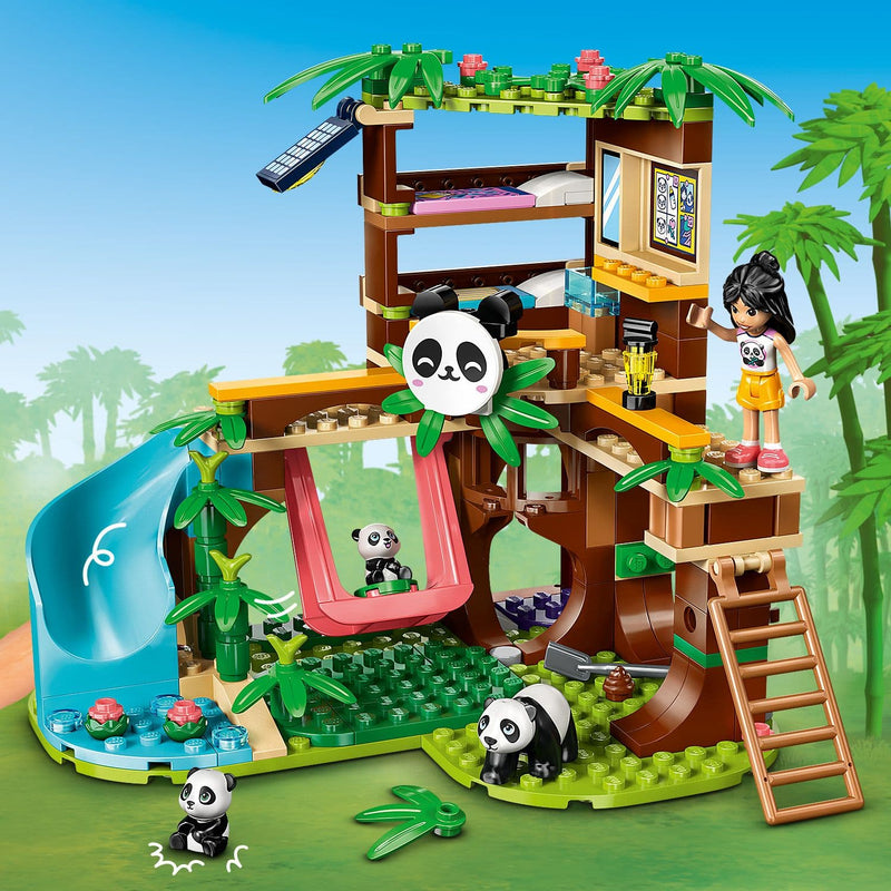 Lego Friends 42648 Panda Sanctuary Animal Care Set for Ages 7 and Up, rear view