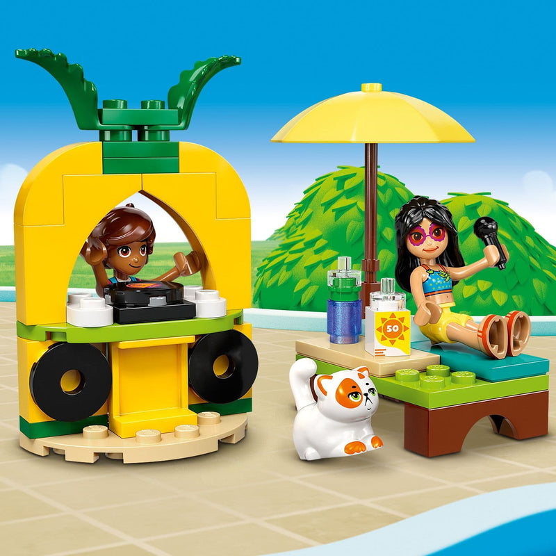Lego Friends 42658 Unicorn & Flamingo Pool Party Set for Ages 5 and Up, packaging shot
