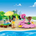 Lego Friends 42658 Unicorn & Flamingo Pool Party Set for Ages 5 and Up, in display