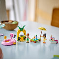 Lego Friends 42658 Unicorn & Flamingo Pool Party Set for Ages 5 and Up, side angle