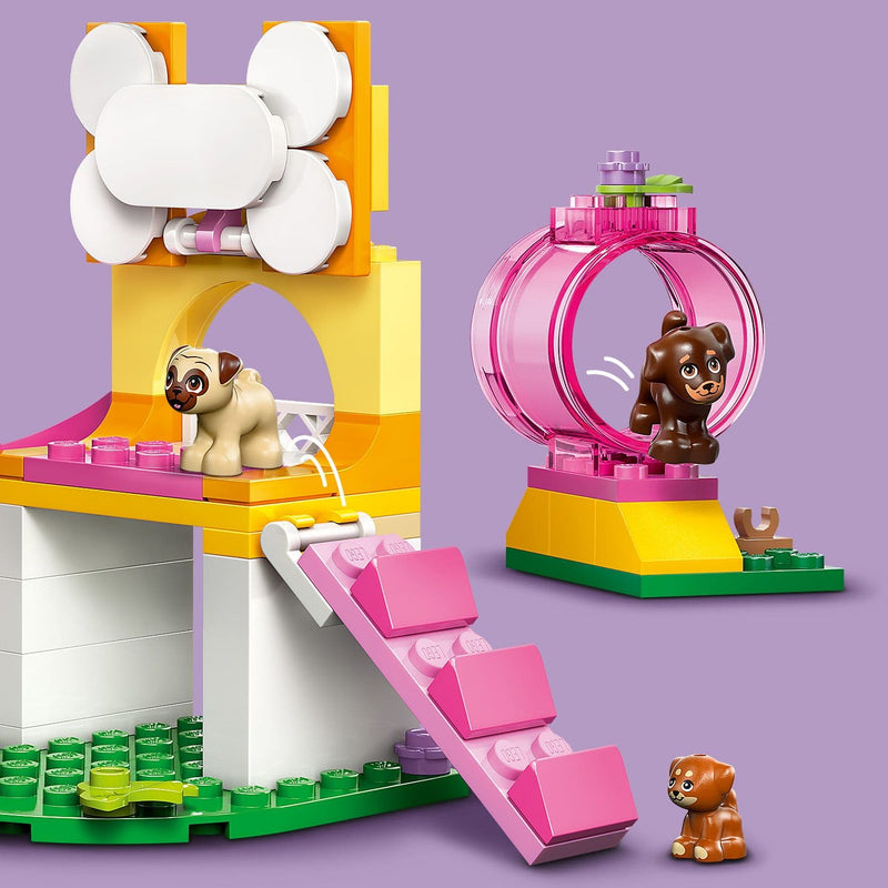 Lego Friends 42665 Puppy Playground Buildable Playset for Ages 4 & Up, packaging shot