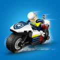 Lego City Police 60455 Police Motorcycle Chase Playset for Ages 4 & Up, packaging shot