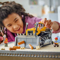 Lego City Big Vehicles 60466 Yellow Bulldozer Playset for Ages 8 & Up, alternate view