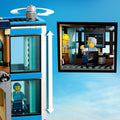 Lego City Trains 60469 Central Train Station Playset for Ages 7 and Up, size reference