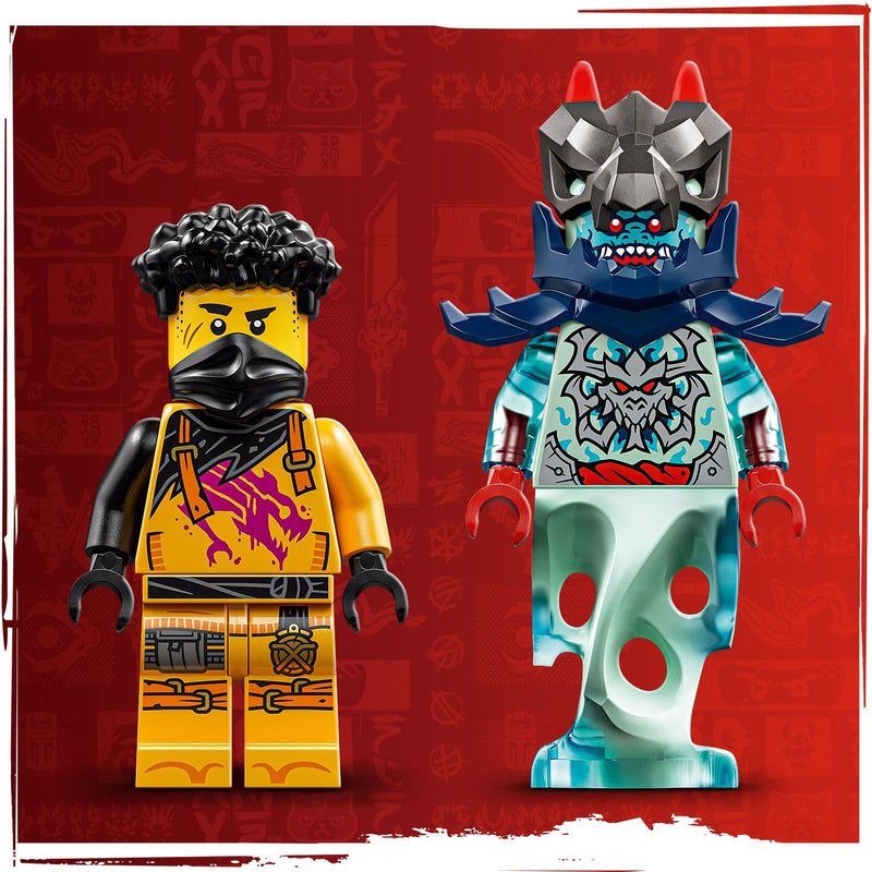 Lego Ninjago 71839 Arin's Spinjitzu Battle Mech Playset for Age 7 & Up, in display