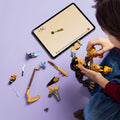 Lego Ninjago 71839 Arin's Spinjitzu Battle Mech Playset for Age 7 & Up, close-up detail