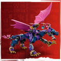 Lego Ninjago 71842 Rontu the Master Dragon Playset for Ages 7 and Up, rear view