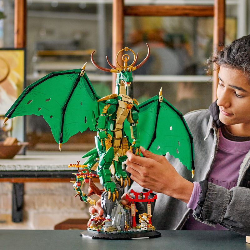 Lego Ninjago Legends 71847 The Guardian Dragon for Teens Ages 14 & Up, packaging shot