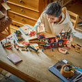 Lego Ninjago Dragons Rising 71848 The Temple Bounty for Ages 14 and Up, side angle