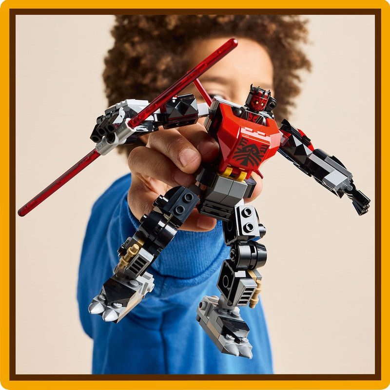 Lego Star Wars 75411 Darth Maul Mech Buildable Playset for Ages 6 & Up, packaging shot