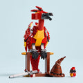 Lego Harry Potter 76448 Fawkes: Dumbledore's Phoenix for Ages 8 and Up, side angle