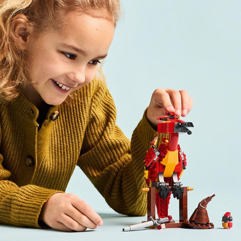 Lego Harry Potter 76448 Fawkes: Dumbledore's Phoenix for Ages 8 and Up, alternate view
