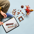 Lego Harry Potter 76448 Fawkes: Dumbledore's Phoenix for Ages 8 and Up, close-up detail