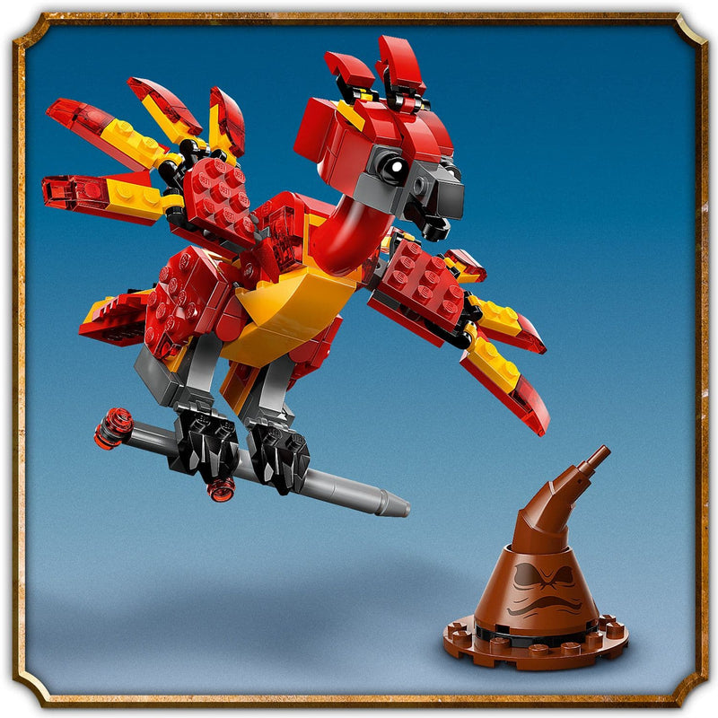 Lego Harry Potter 76448 Fawkes: Dumbledore's Phoenix for Ages 8 and Up, packaging shot