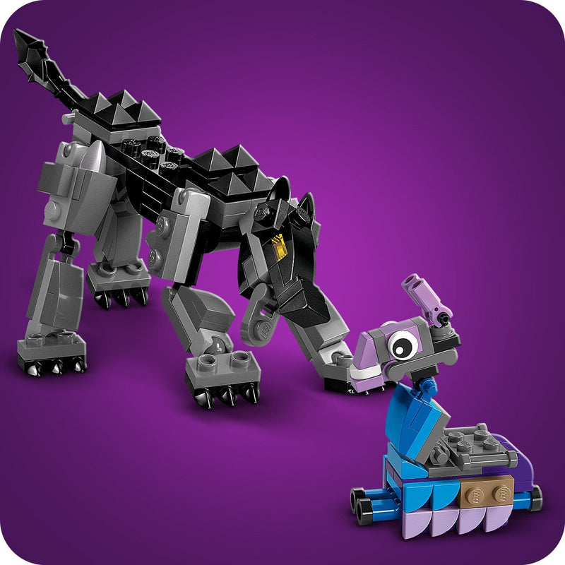 Lego Fortnite 77075 Peely & Sparkplug's Camp Playset for Ages 7 and Up, rear view