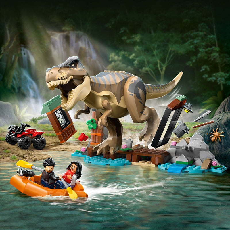 Lego Jurassic World 76975 T. rex River Escape Playset for Age 5 and Up, packaging shot