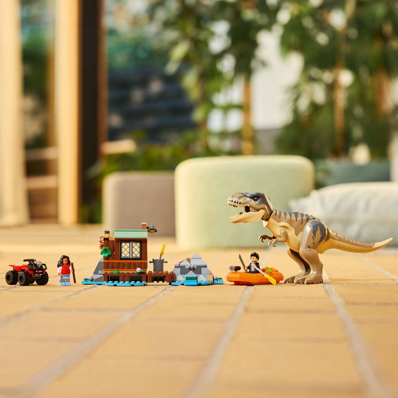 Lego Jurassic World 76975 T. rex River Escape Playset for Age 5 and Up, side angle