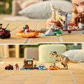Lego Jurassic World 76975 T. rex River Escape Playset for Age 5 and Up, close-up detail