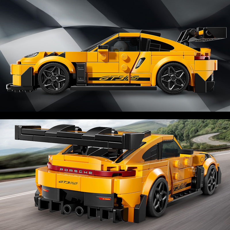 Lego Speed Champions 77239 Porsche 911 GT3 RS Super Car for Age 9 & Up, packaging shot