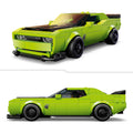 Lego Speed Champions 77237 Dodge Challenger SRT Hellcat Car for Age 9+, rear view