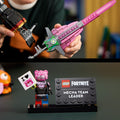 Lego Fortnite 77078 Mecha Team Leader Collectable for Adults Ages 18+, close-up detail