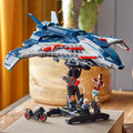 Lego Marvel 76325 Avengers: Age of Ultron Quinjet for Ages 12 and Up, alternate view
