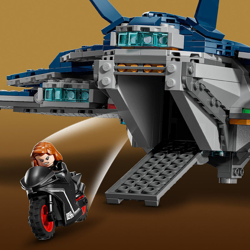 Lego Marvel 76325 Avengers: Age of Ultron Quinjet for Ages 12 and Up, packaging shot