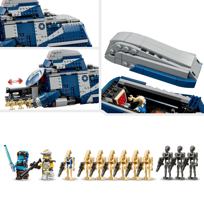 Lego Star Wars 75435 Battle of Felucia Separatist MTT for Ages 9 & Up, close-up detail