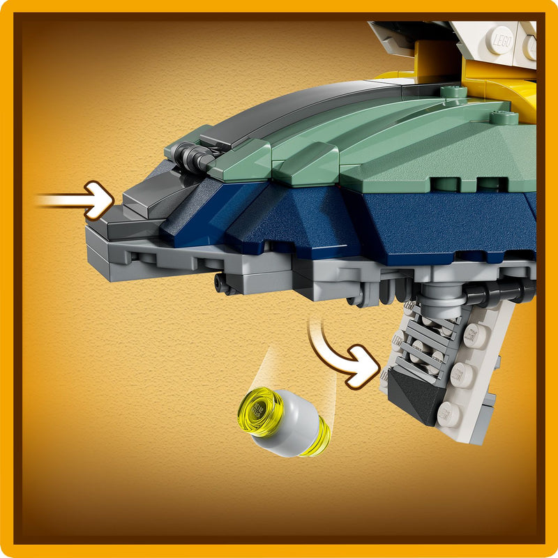 Lego Star Wars 75433 Jango Fett's Starship Buildable Playset for Ages 9+, packaging shot