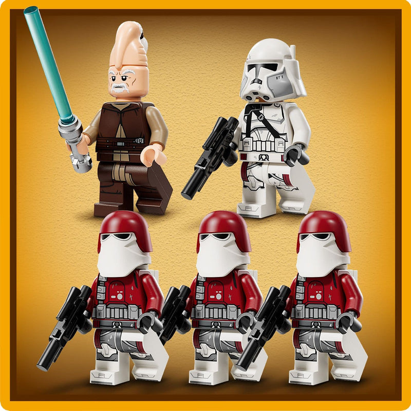 Lego Star Wars 75413 Republic Juggernaut Buildable Playset for Ages 9+, size reference