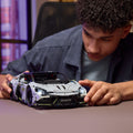 Lego Technic 42214 Lamborghini Revuelto Super Sports Car for Ages 10+, side angle