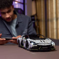 Lego Technic 42214 Lamborghini Revuelto Super Sports Car for Ages 10+, rear view