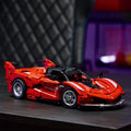 Lego Technic 42212 Ferrari FXX K Buildable Car Playset for Age 10 & Up, close-up detail