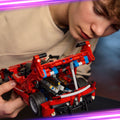 Lego Technic 42212 Ferrari FXX K Buildable Car Playset for Age 10 & Up, rear view