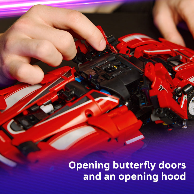 Lego Technic 42212 Ferrari FXX K Buildable Car Playset for Age 10 & Up, packaging shot