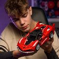 Lego Technic 42212 Ferrari FXX K Buildable Car Playset for Age 10 & Up, side angle