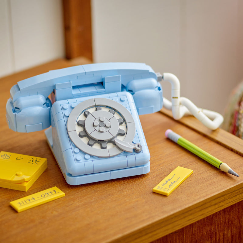 Lego Creator 3 in 1 31174 Retro Telephone Rebuildable Set for Ages 8+, size reference