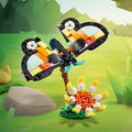 Lego Creator 3 in 1 31173 Wild Animals: Tropical Toucan for Age 7 & Up, rear view