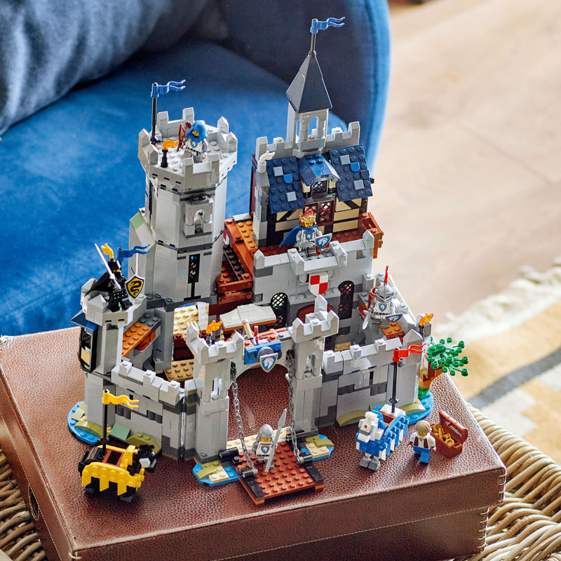 Lego Creator 3 in 1 31168 Medieval Horse Knight Castle for Ages 9 & Up, size reference