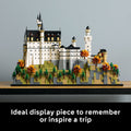 Lego Architecture 21063 Neuschwanstein Castle Set for Adults Ages 18+, additional view