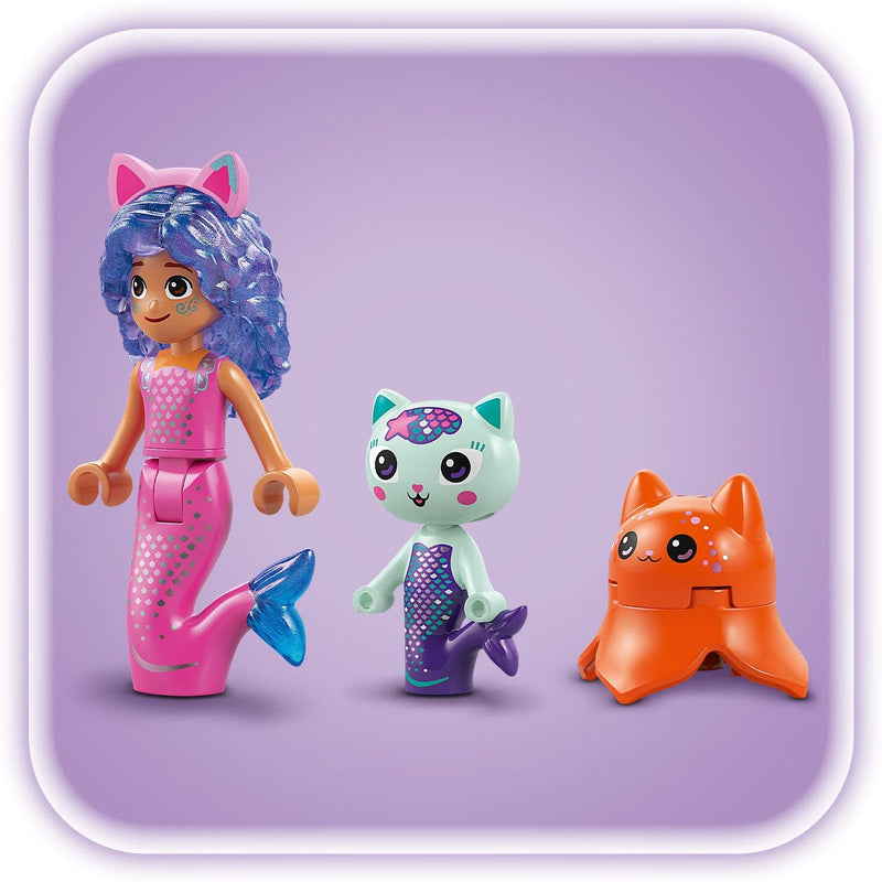 Lego Gabby's Dollhouse 11204 Mermaid Gabby's Aquarium Adventure Age 4+, packaging shot