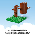 Lego Bluey 11203 Bluey's Family House Set for Children Aged 4 and Up, showing reverse