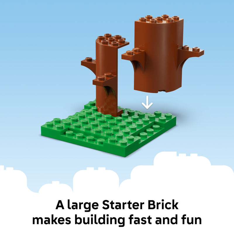 Lego Bluey 11203 Bluey's Family House Set for Children Aged 4 and Up, showing reverse