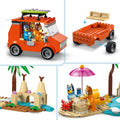 Lego Bluey 11202 Bluey's Beach & Family Car Trip for Children Ages 4+, rear view