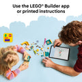 Lego Bluey 11201 Playground Fun with Bluey and Chloe for Ages 4 and Up, showing reverse